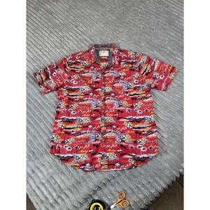 MBX Premium Goods Men's size XL "Paradise Shirt" cotton Hawaiian shirt